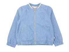 Wheat cardigan/bombs Marie jacket blue denim